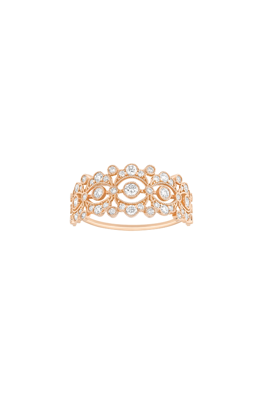 Victoria ring rose gold photo