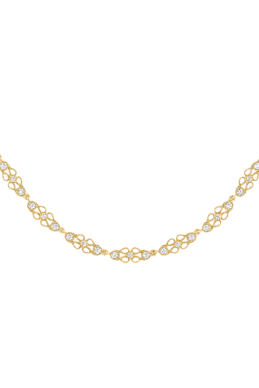 Babylone necklace yellow gold photo