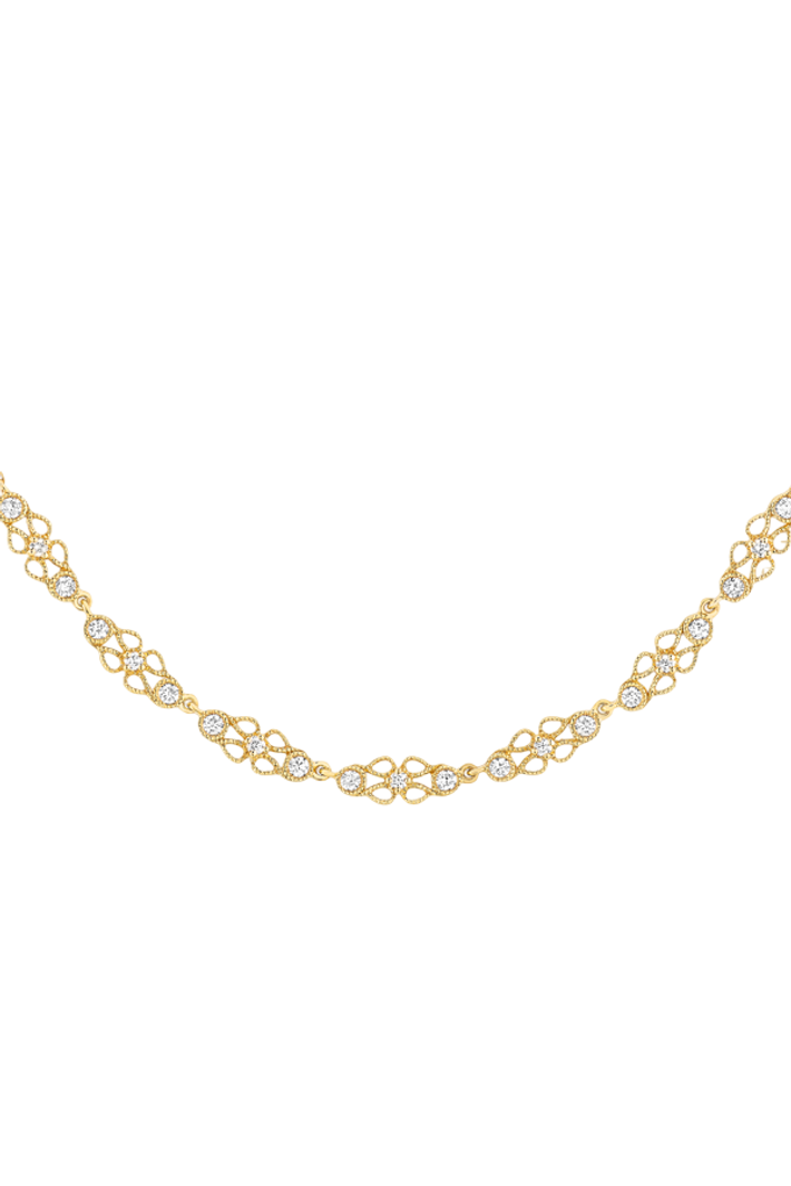Babylone necklace yellow gold