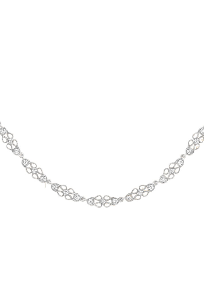 Babylone necklace white gold