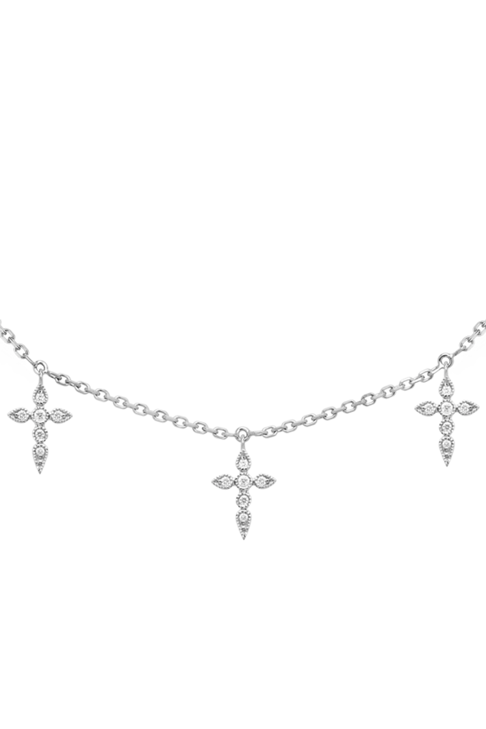 Céleste necklace white gold