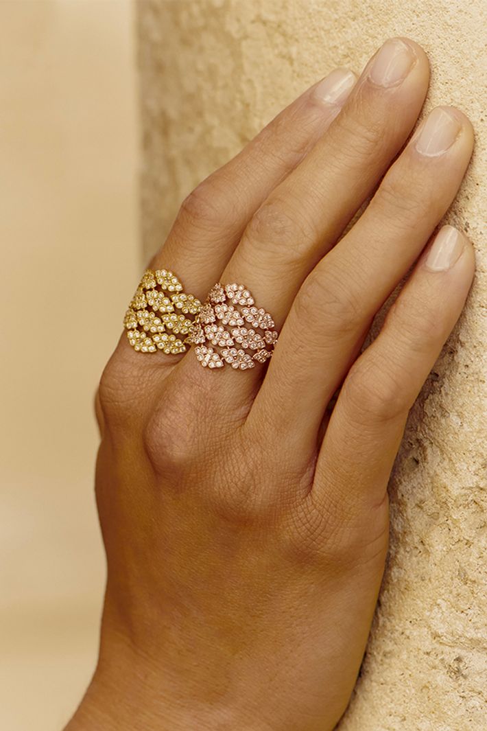 Plein soleil ring yellow gold