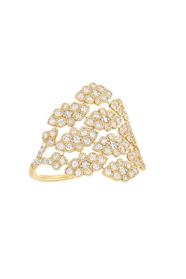 Plein soleil ring yellow gold