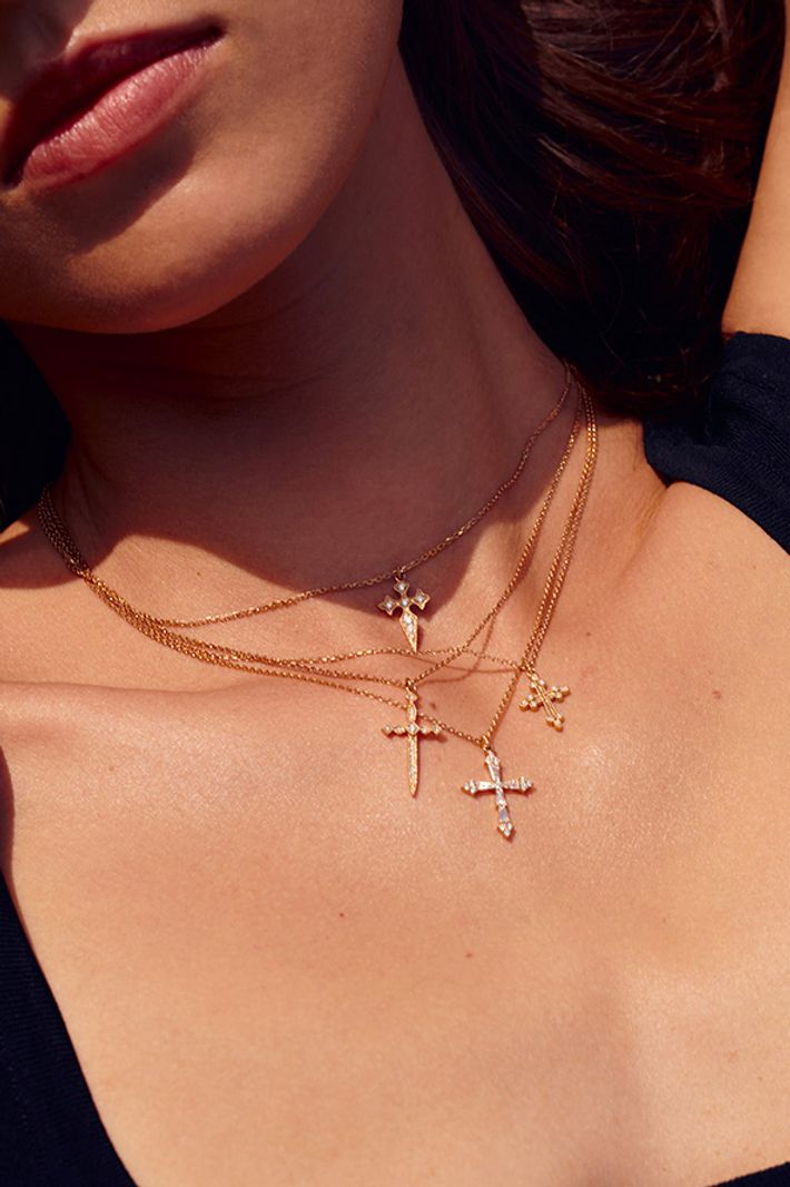 Devotion necklace rose gold