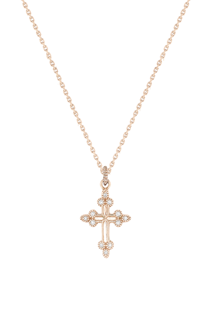 Devotion necklace rose gold