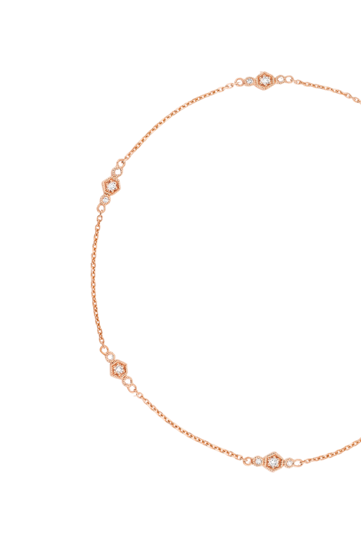 Metropolis bracelet rose gold