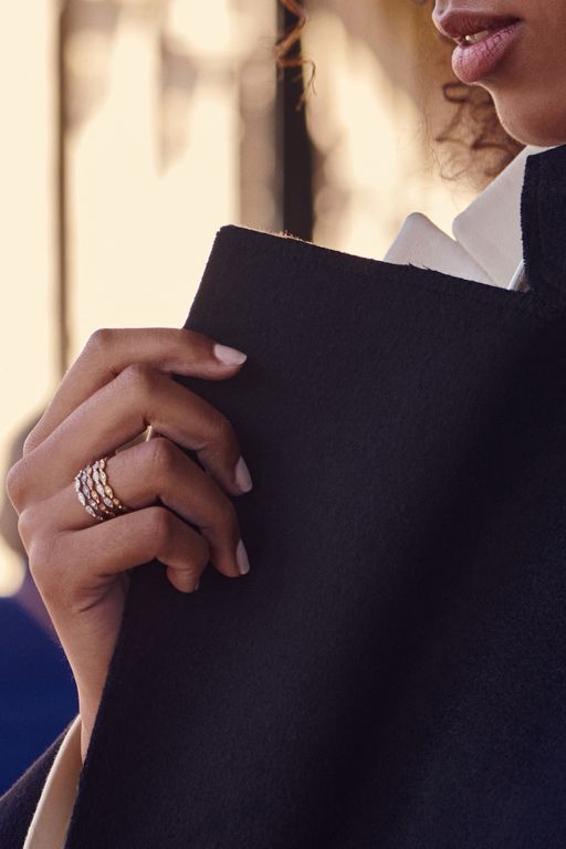 Yasmine ring yellow gold photo