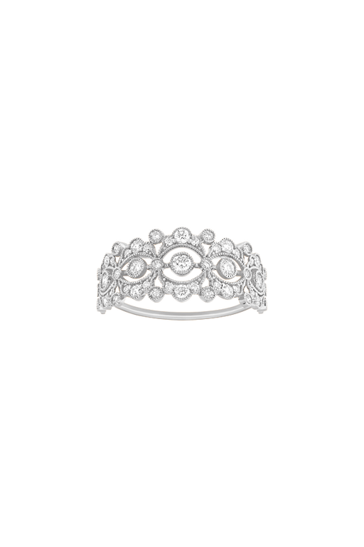 Victoria ring white gold photo