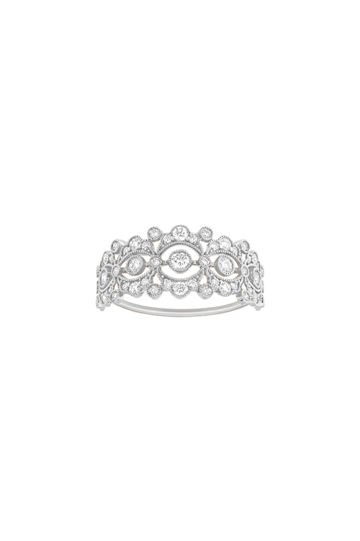 Victoria ring white gold