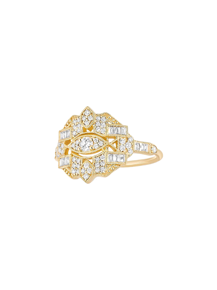 Gilda ring yellow gold