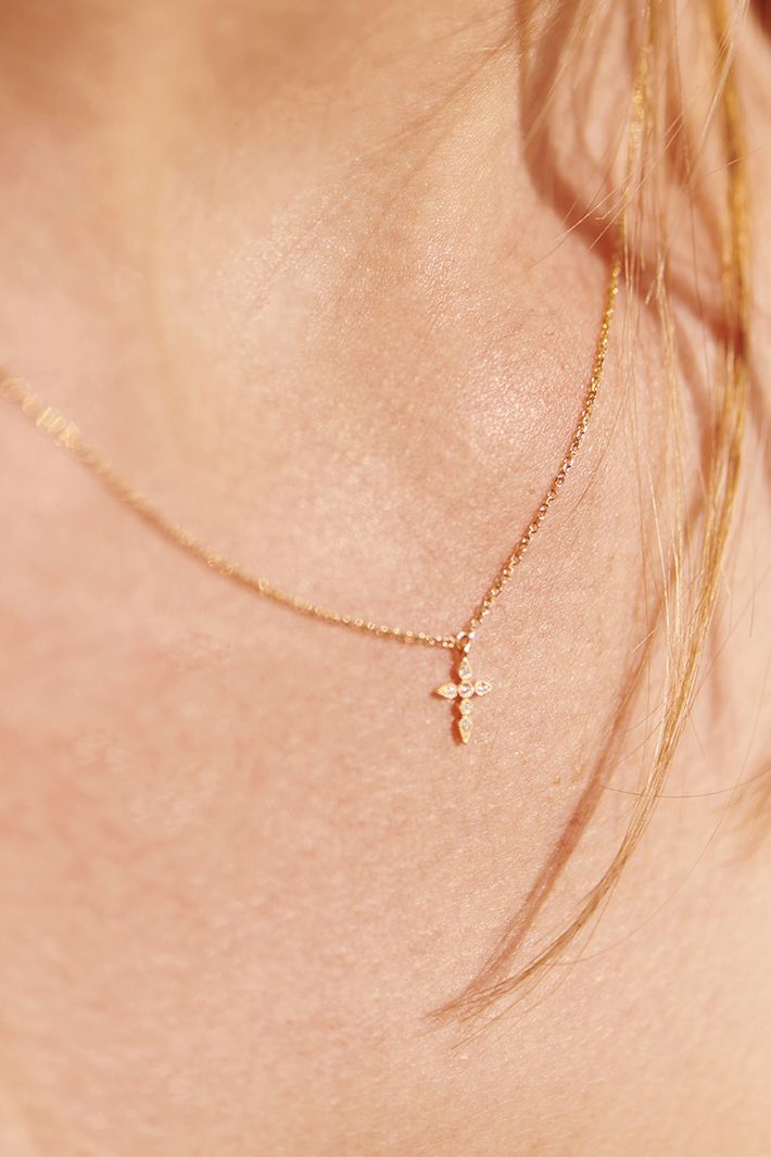 Céleste necklace rose gold