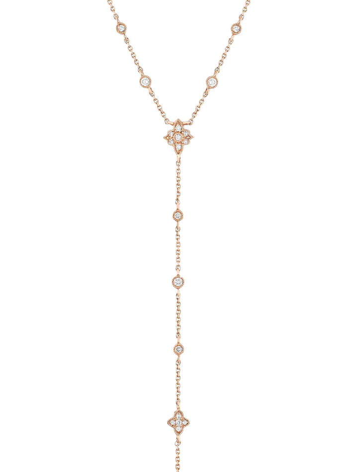 Belle époque necklace rose gold