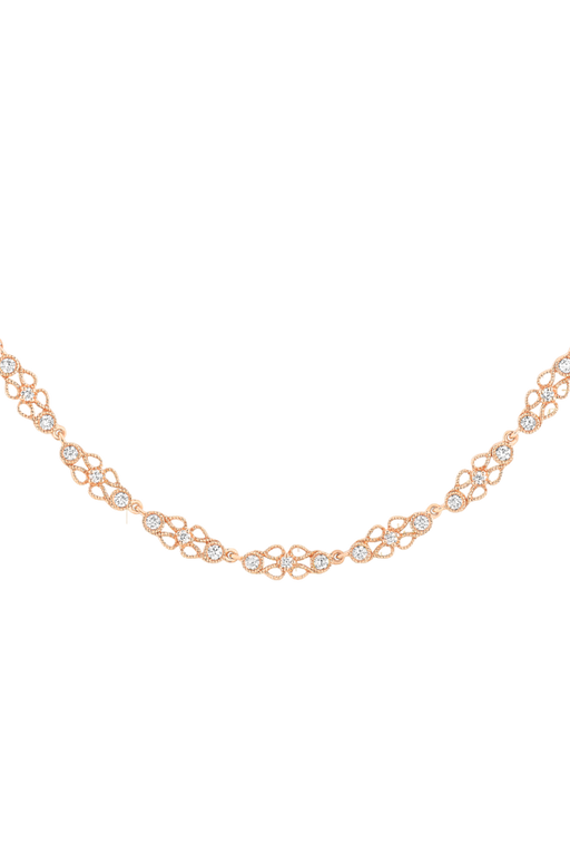 Babylone necklace rose gold photo