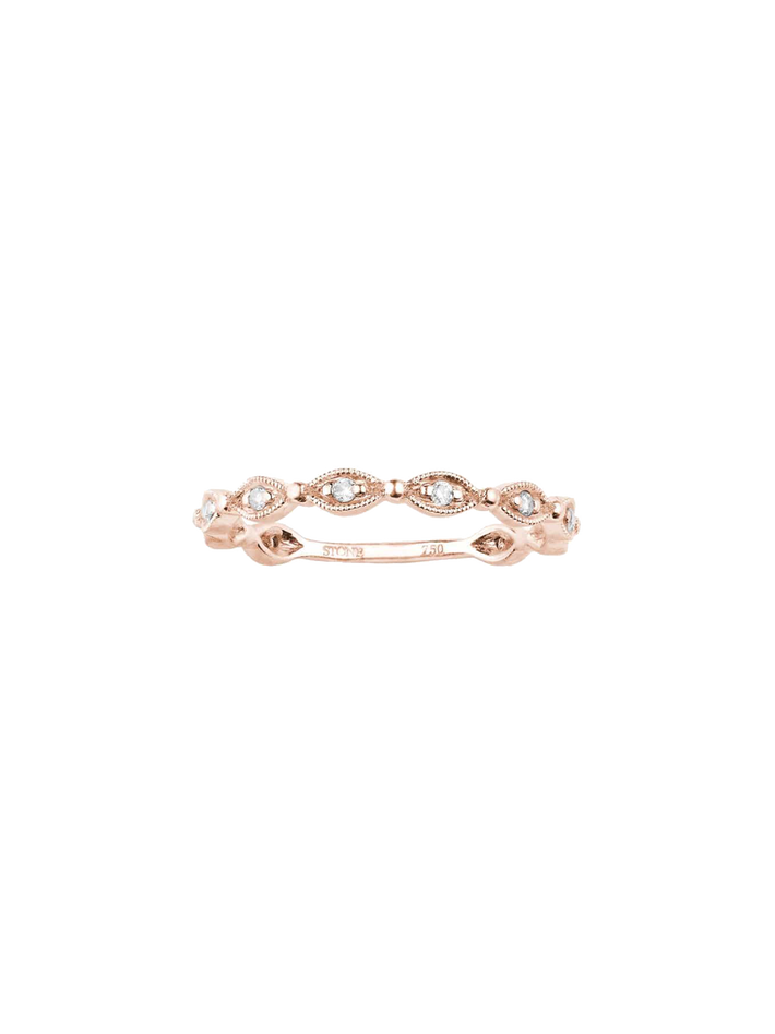 Yasmine ring rose gold