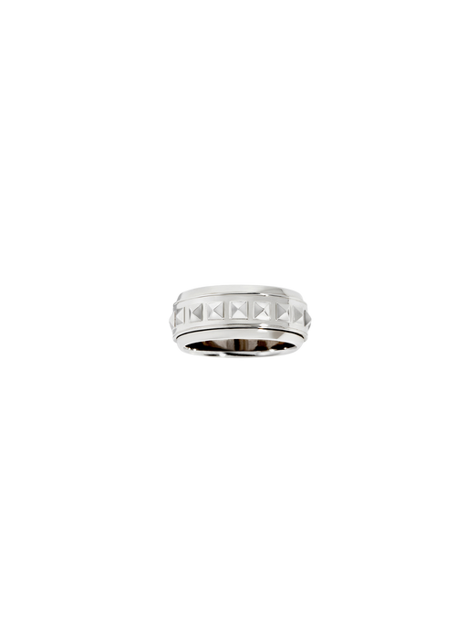 Ring rockaway spinner silver photo