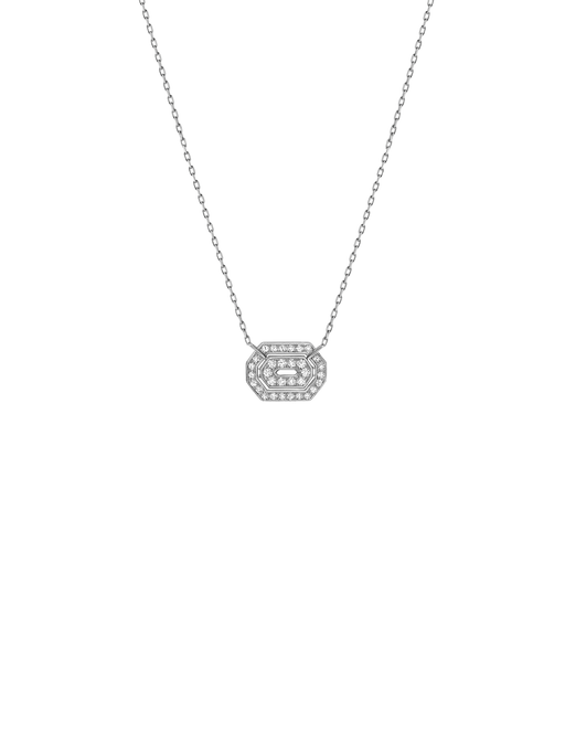 Necklace mini my way white gold & diamonds photo