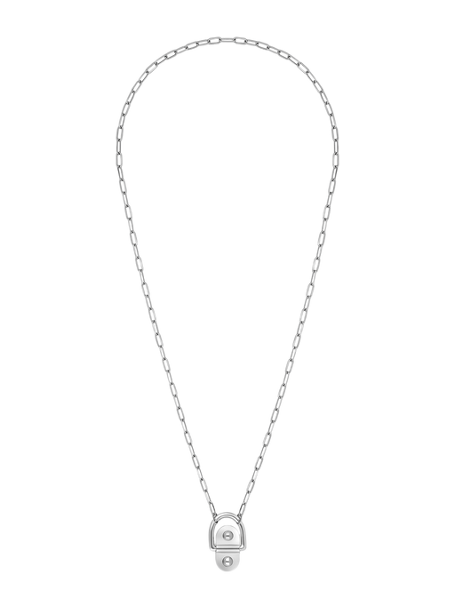 Necklace rivet silver photo