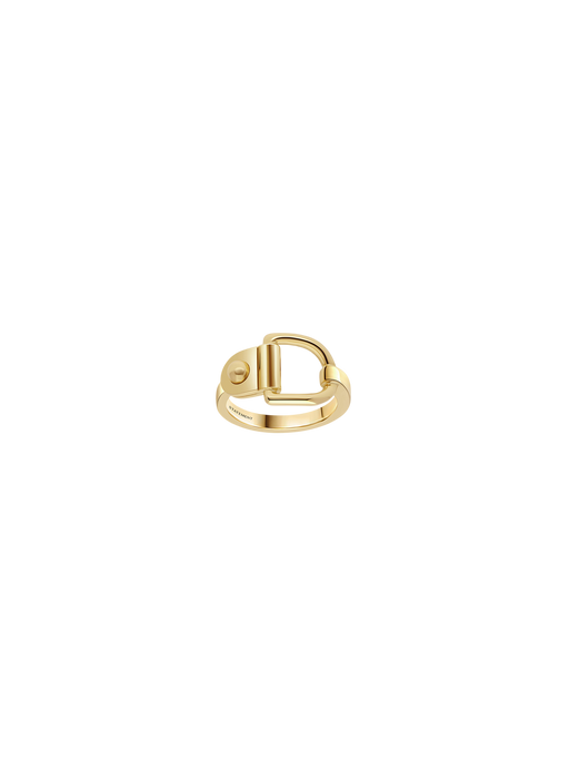 Ring rivet mm 18k yellow gold  photo