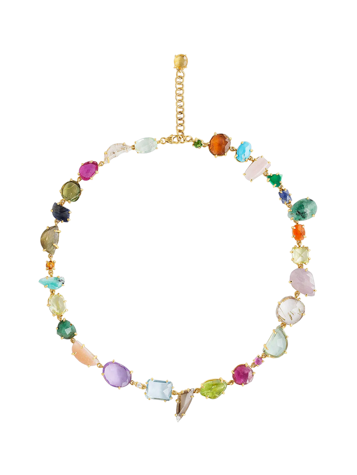 Unique gems necklace n2