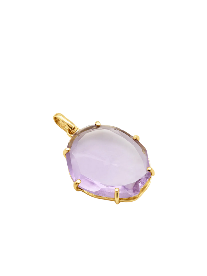 Unique gems amethyst charm