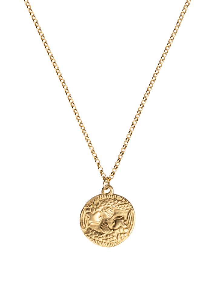 Zodiac pendant necklace