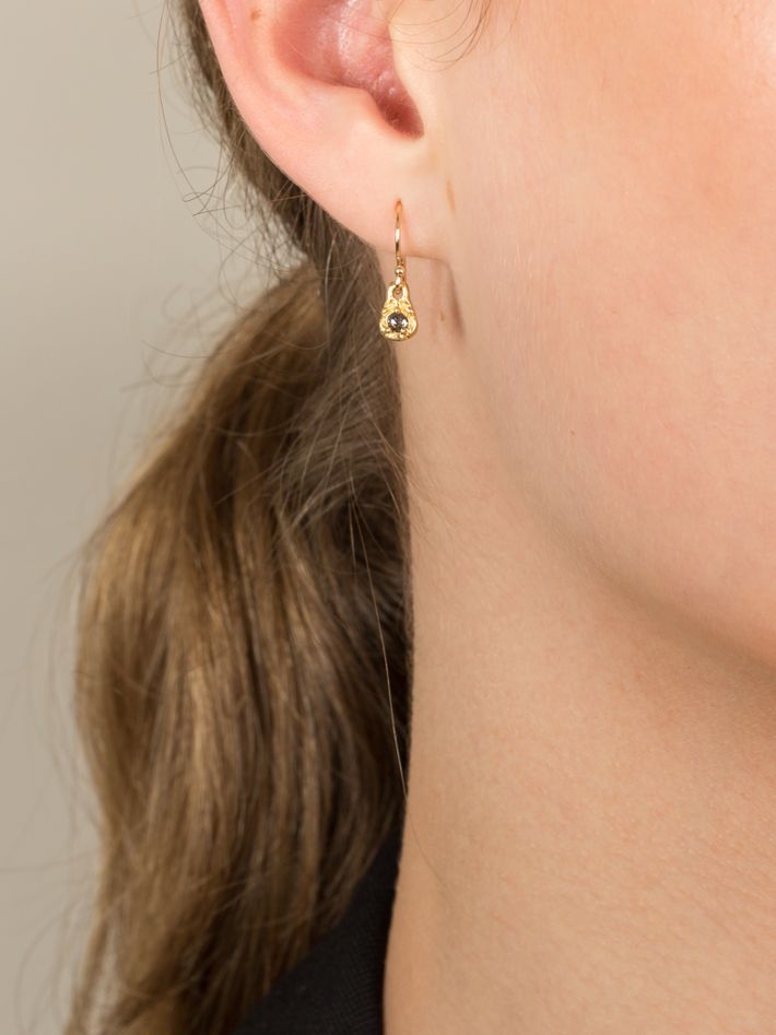Muse diamond drop earrings